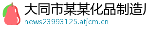 大同市某某化品制造厂